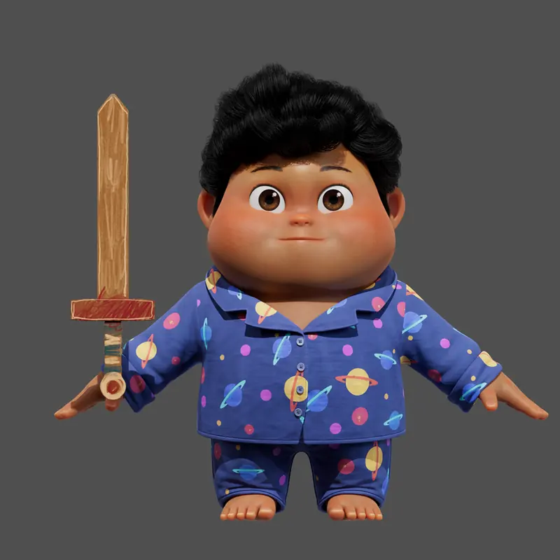 Jumbo, Cardboard sword 4