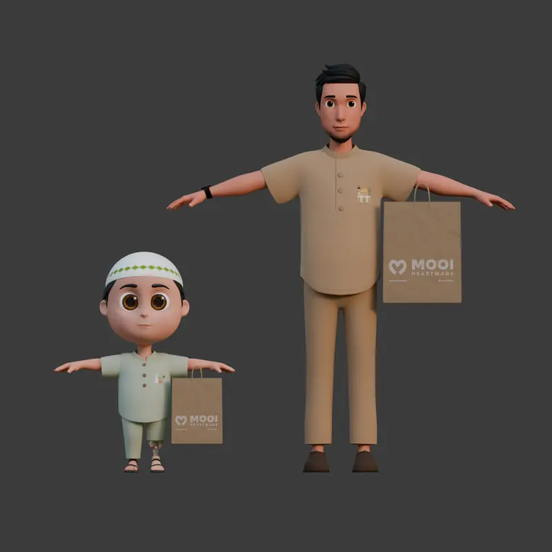 Nussa, Episode props 1